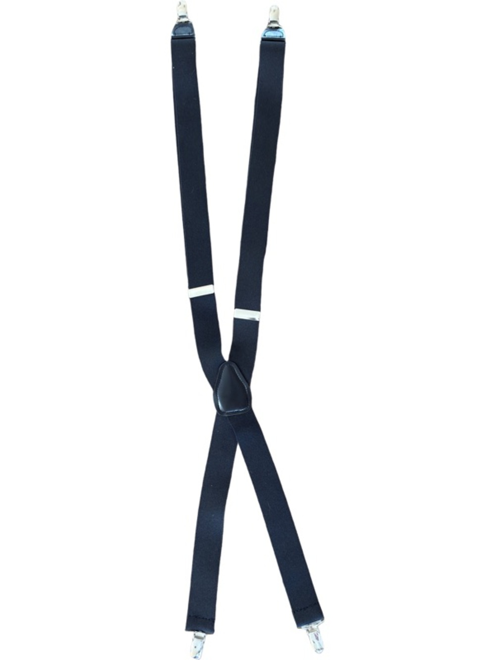 Black Adjustable Suspenders